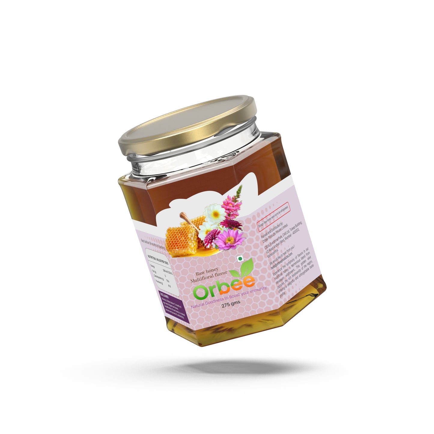 400 gms Orbee multifloral honey 